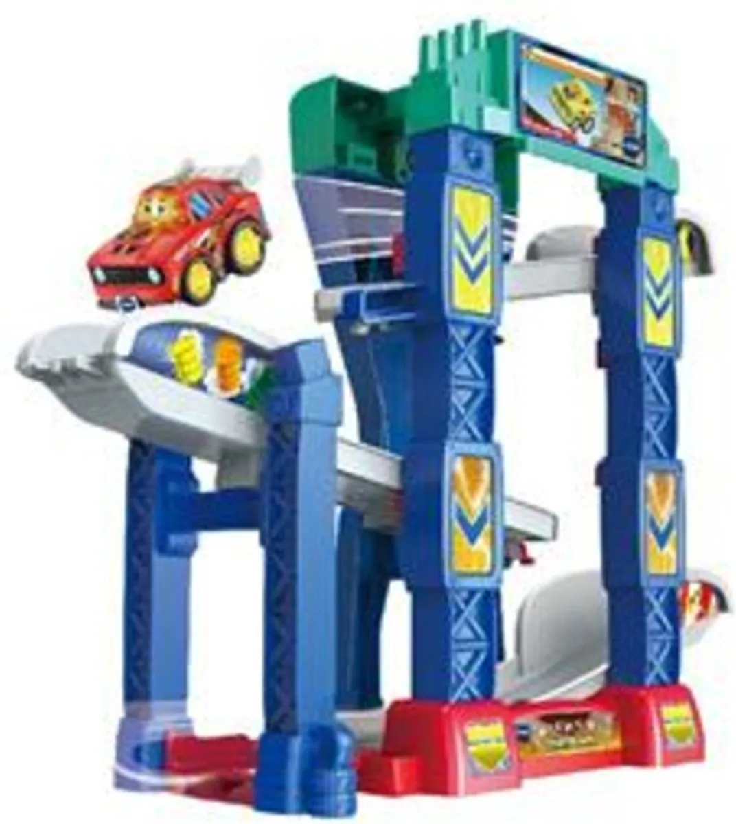 VTech Toet Toet Auto's 4-in-1 Stuntbaan Blauw