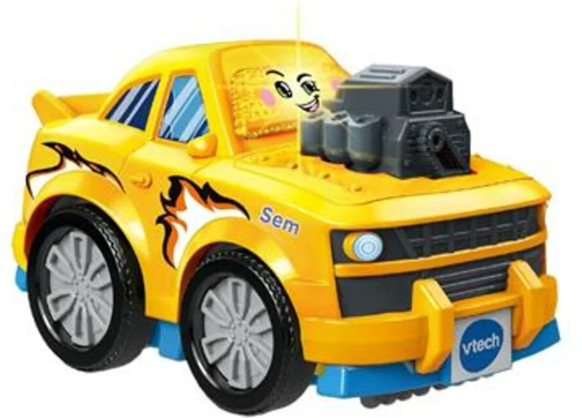 VTech Toet Toet Auto's 4-in-1 Stuntbaan Blauw