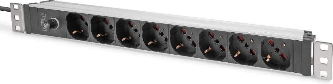 Digitus DN-95410-IT Energiedistributie 8 AC-uitgangen 1U