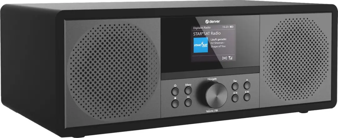 Denver MIR-270 Internetradio DAB/FM/CD - 100W - Zwart