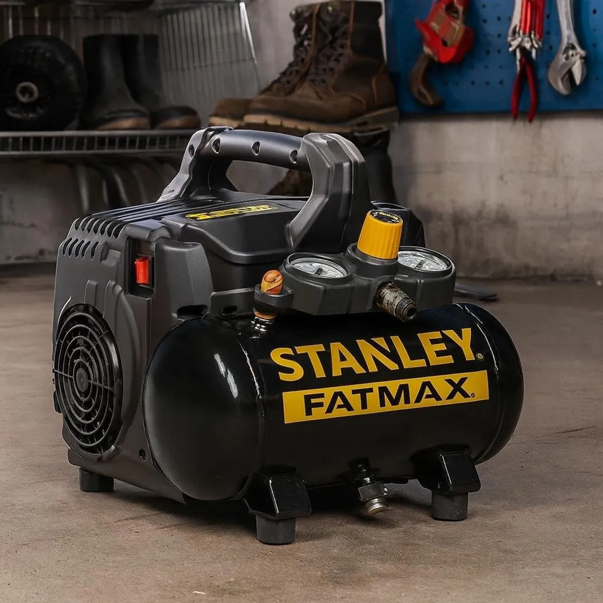Stanley Compressor DST101/8/6 Olievrije Luchtcompressor - 24L - 180L/min