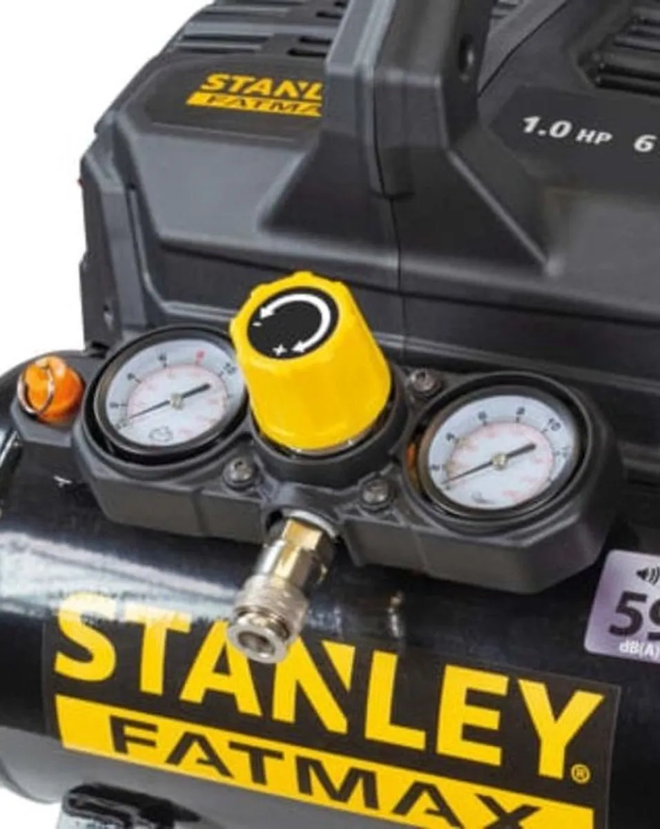 Stanley Compressor DST101/8/6 Olievrije Luchtcompressor - 24L - 180L/min