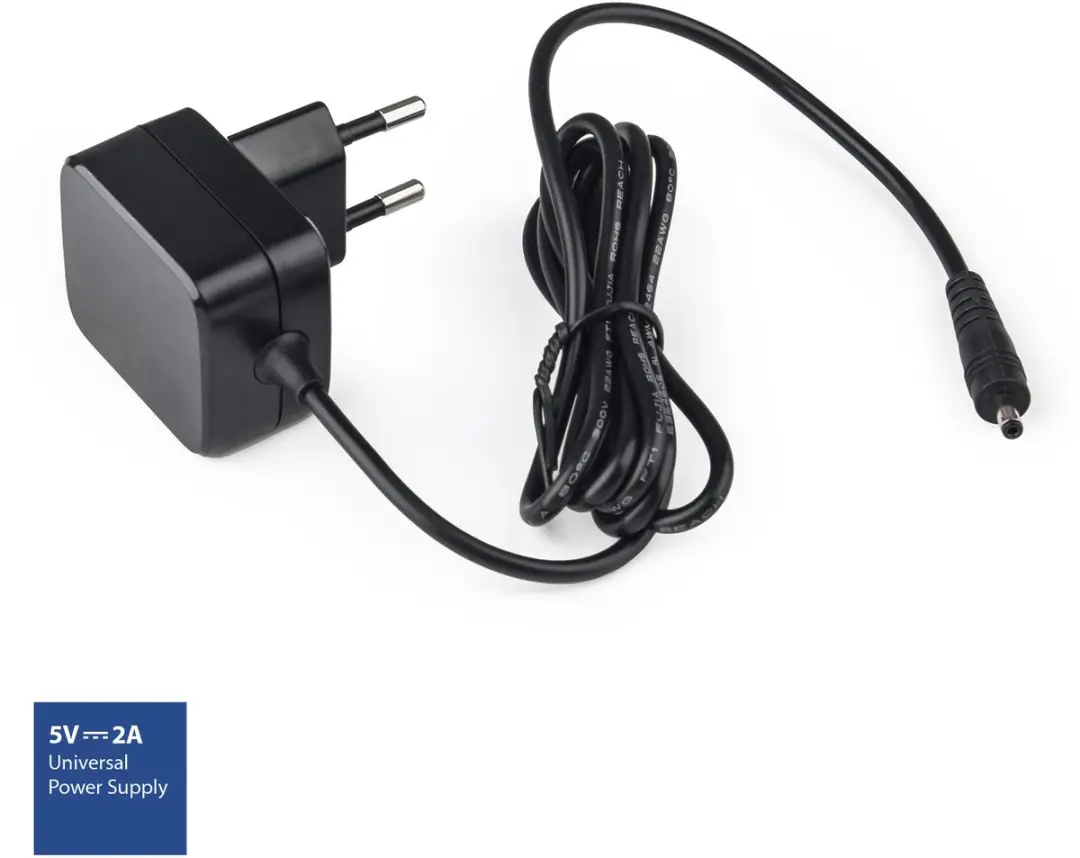ACT AC1505 Universele Stroomadapter 5V 2A - Zwart