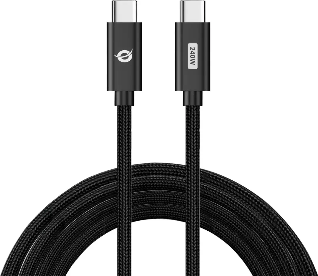 Conceptronic ETTA03B12 USB 2.0 Kabel 1,2m - USB-C - Zwart