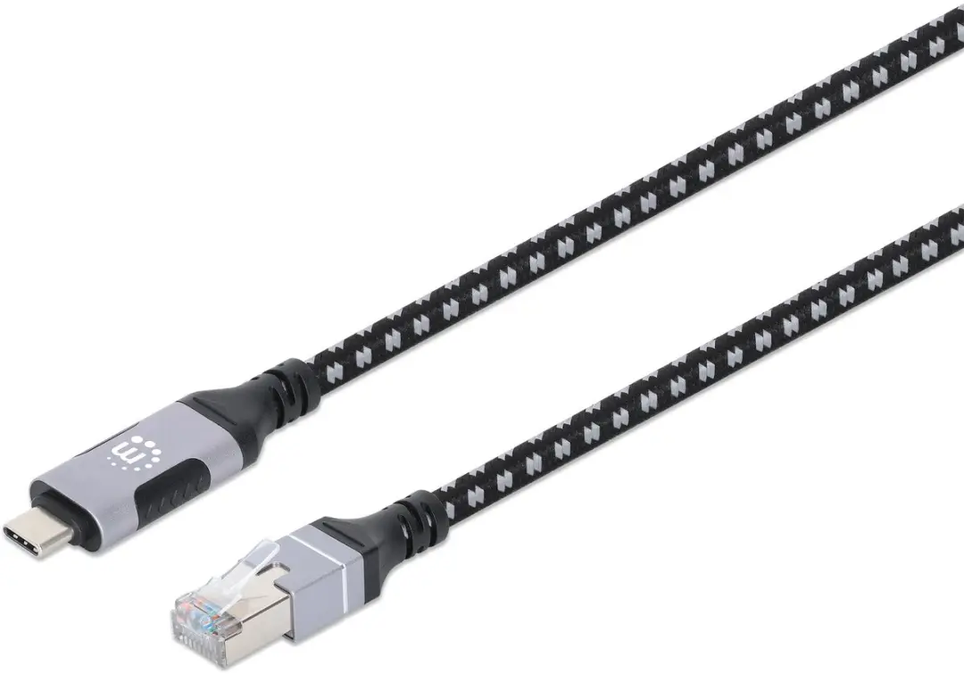 Manhattan 394826 USB-C naar RJ45 Kabel 200cm