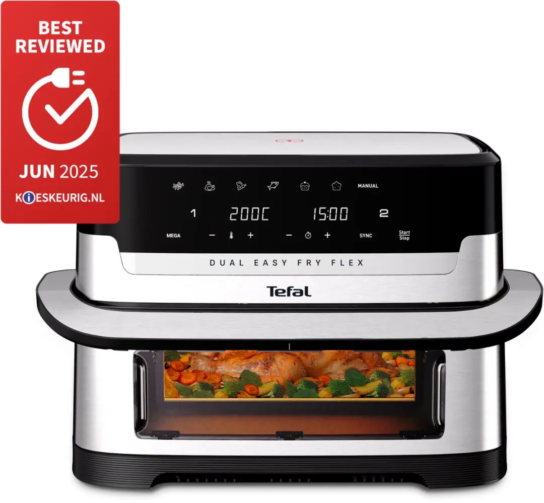 Tefal Dual Easy Fry Flex EY922D Airfryer 9L
