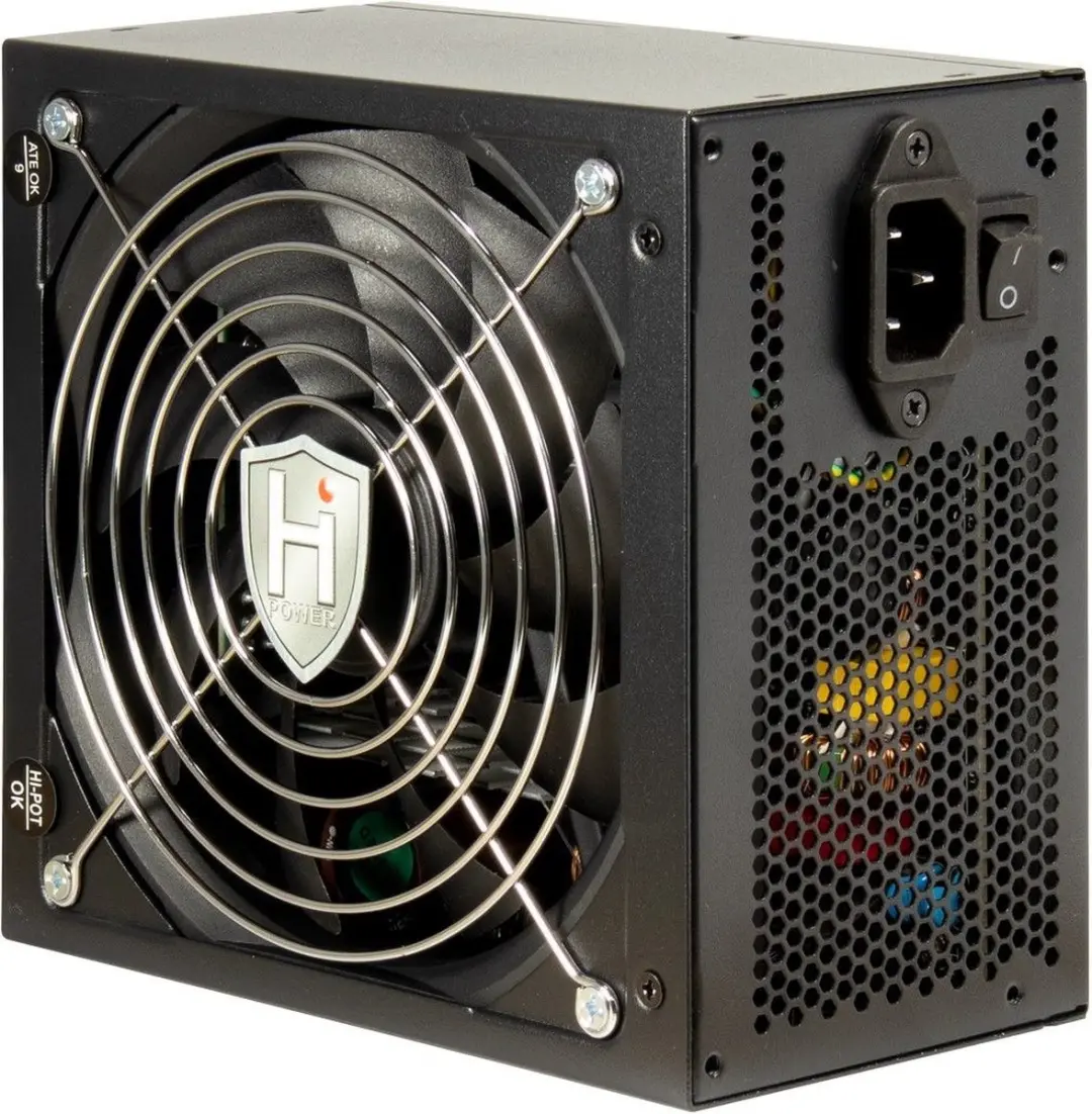 Inter-Tech HiPower SP-750CM Voeding 750W - Deels Modulair - Zwart
