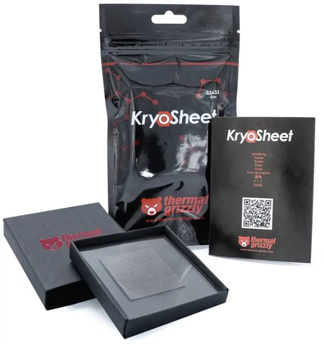 Thermal Grizzly Kryosheet Thermische Mat 33x33cm