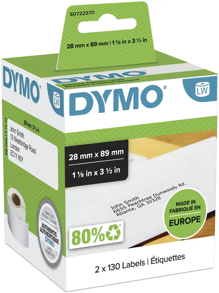 DYMO LabelWriter Adreslabels S0722370