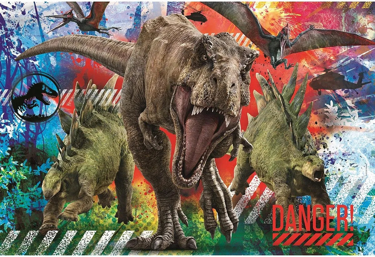 Clementoni Jurassic World Puzzel 60 Stukjes - Multicolor - afbeelding 4 van 6