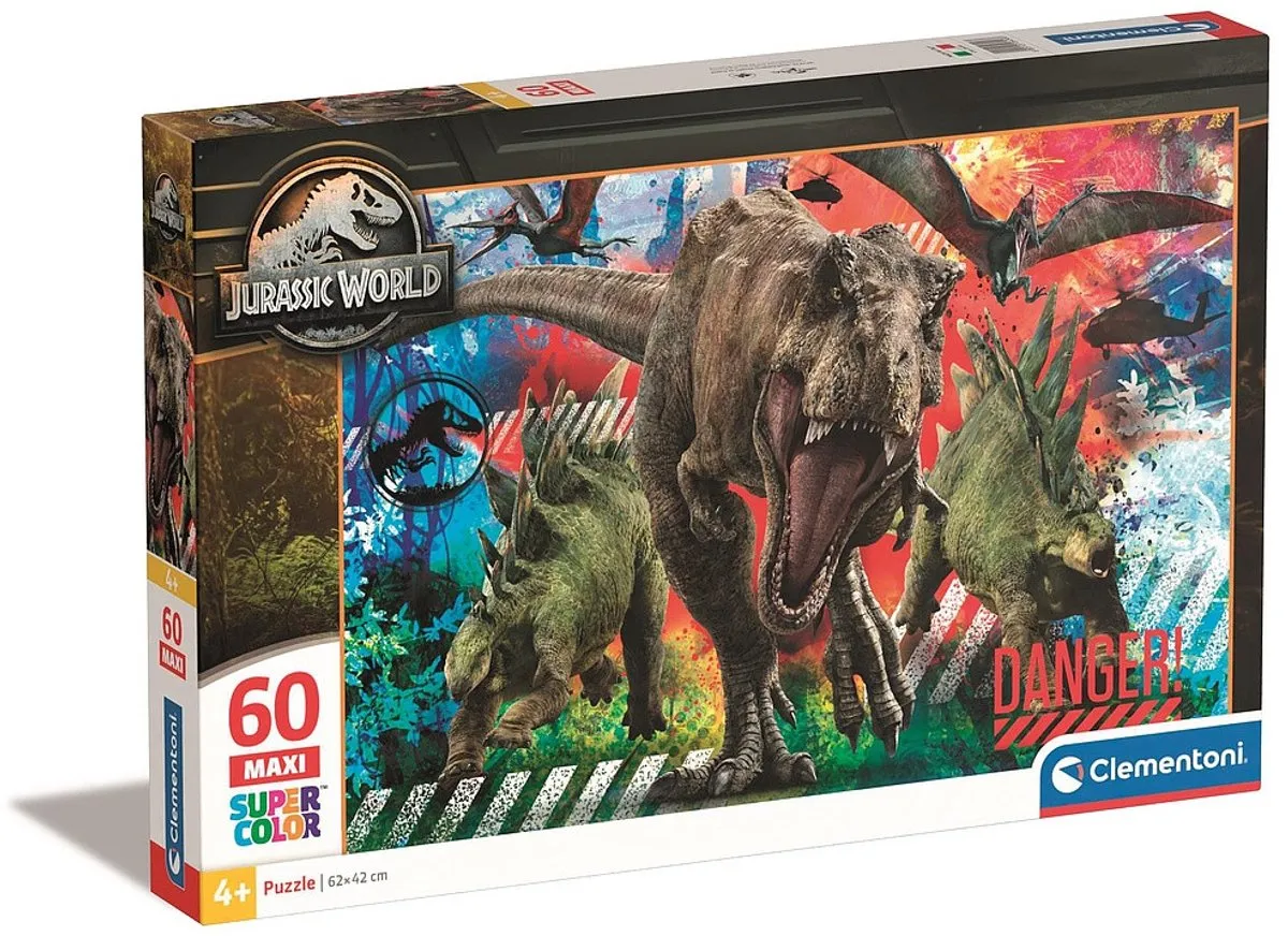 Clementoni Jurassic World Puzzel 60 Stukjes