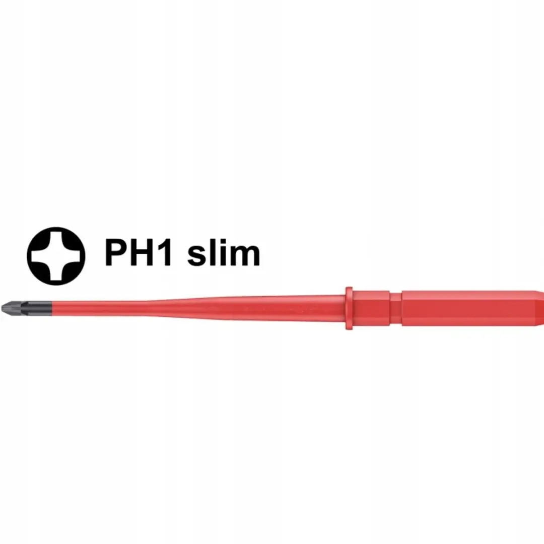 Wera Wisselbit Slim PH1 VDE 62 iS 154 mm