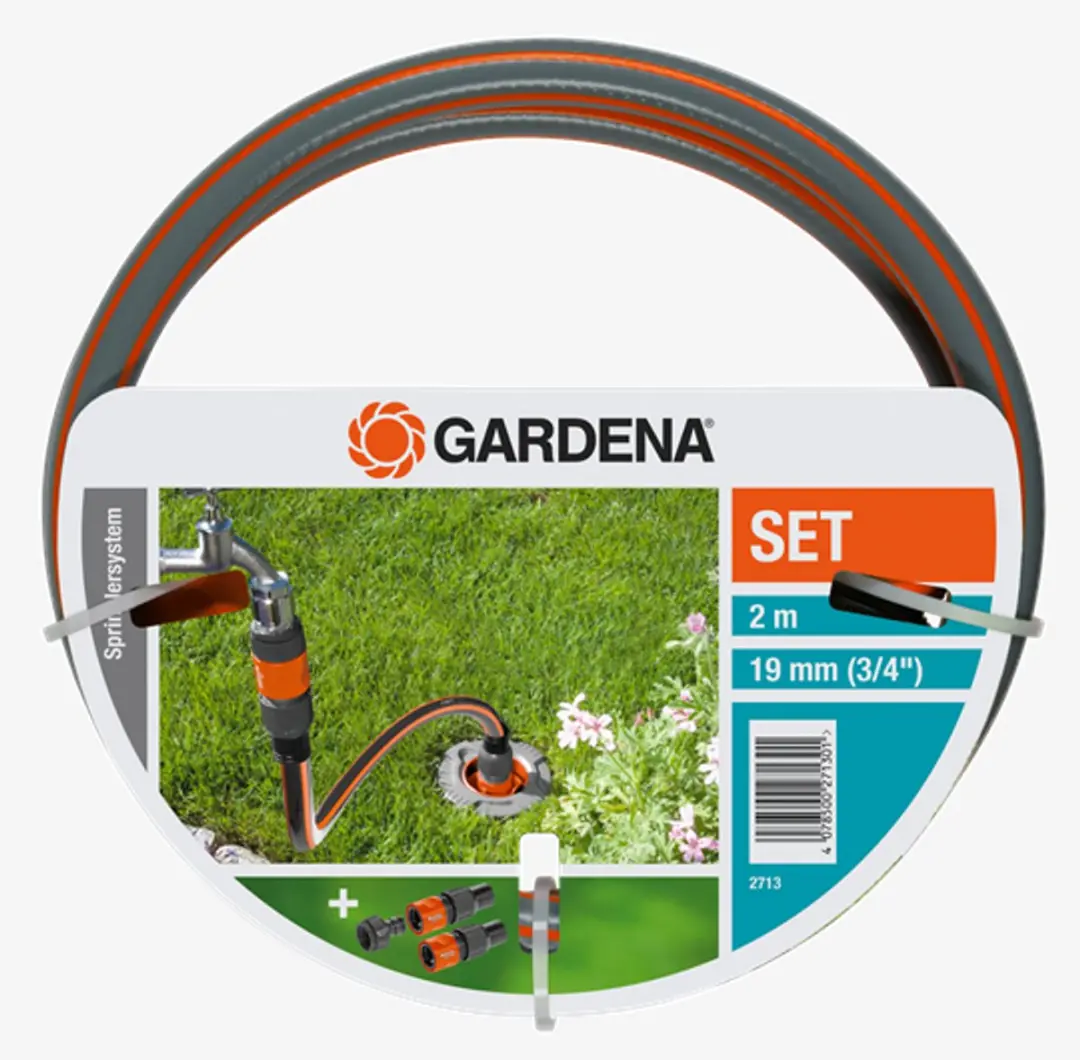 Gardena Aansluitgarnituur 2m 19mm - G1/G3/4 - afbeelding 6 van 6