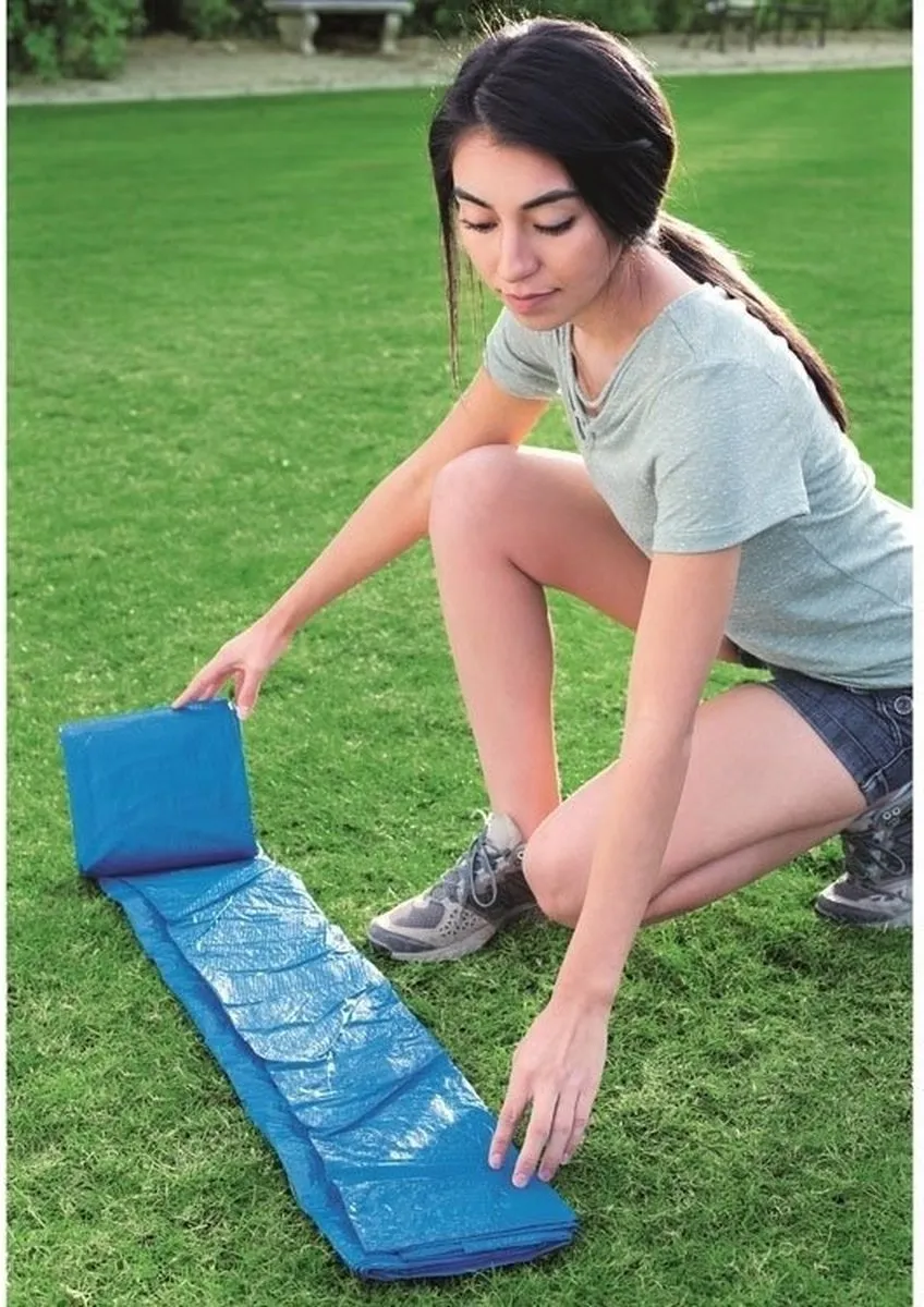 Bestway Ondervloer Zwembad Grondzeil 396x396cm - Blauw - afbeelding 5 van 6