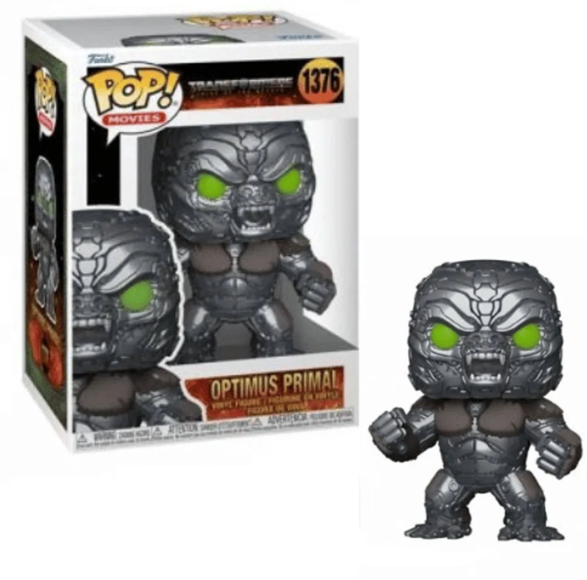 Funko Transformers Rise of the Beasts Optimus Primal POP! - 63957 - 9cm - afbeelding 6 van 6