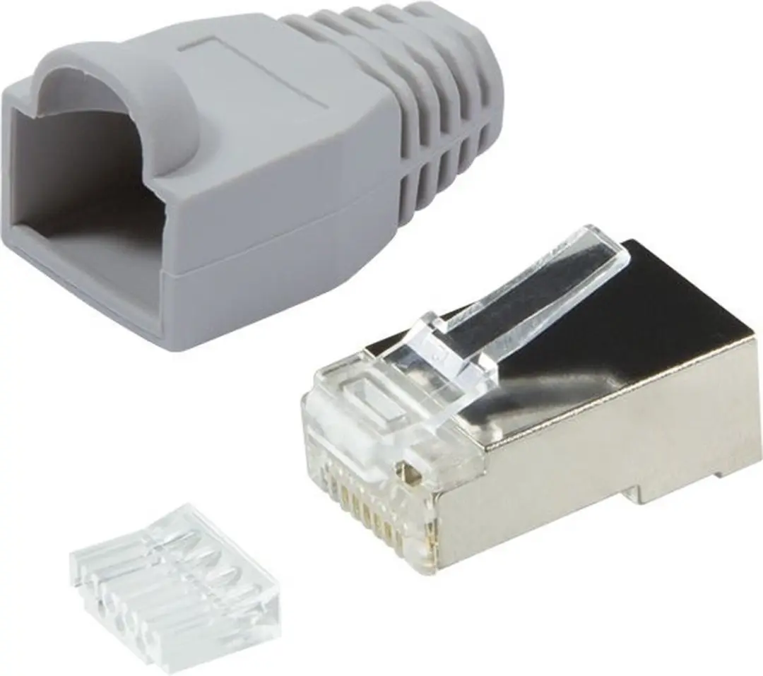 Logilink RJ45 Krimpconnectoren STP CAT6 - 100 Stuks