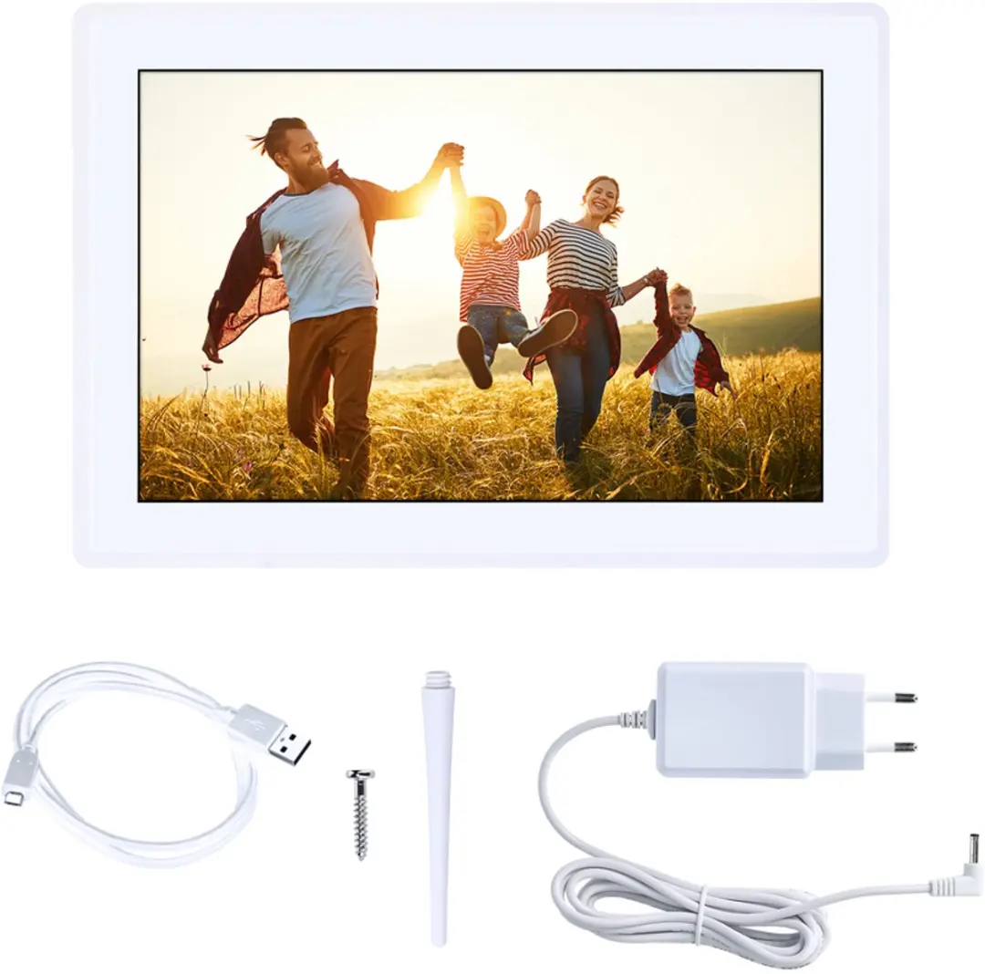 Rollei Smart Frame WiFi 100 30272 - 10.1" Wit - afbeelding 6 van 6