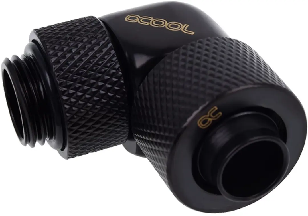 Alphacool Eiszapfen G1/4 90° Waterkoelinghoekverbinder