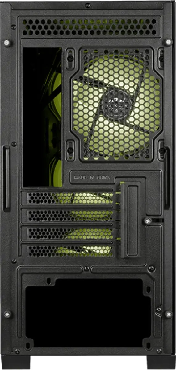 MSI MAG Forge M120R Mini Tower - Zwart/Transparant