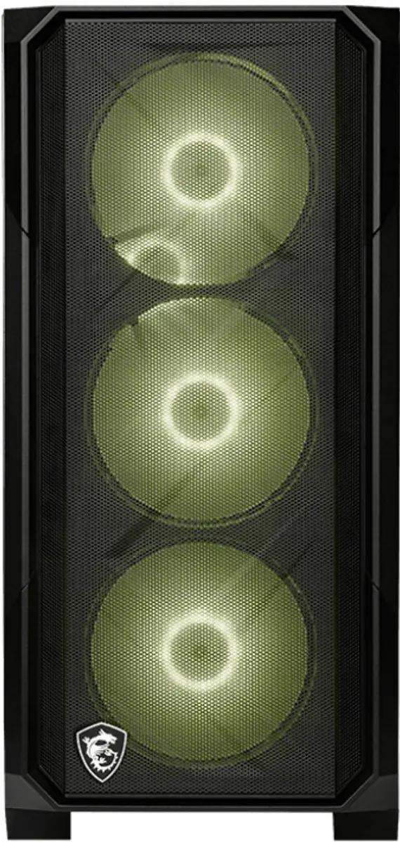 MSI MAG Forge M120R Mini Tower - Zwart/Transparant