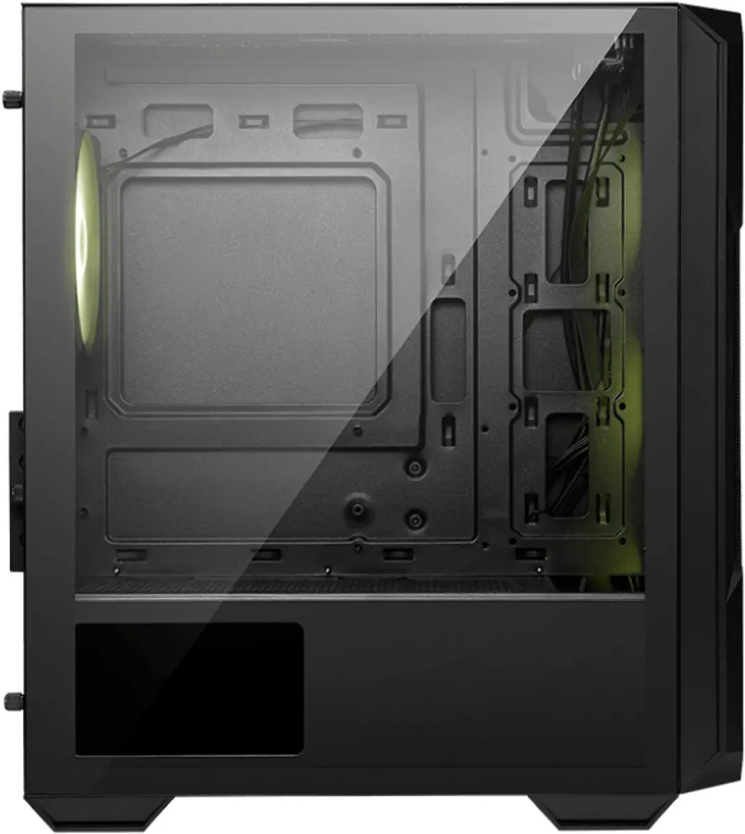 MSI MAG Forge M120R Mini Tower - Zwart/Transparant