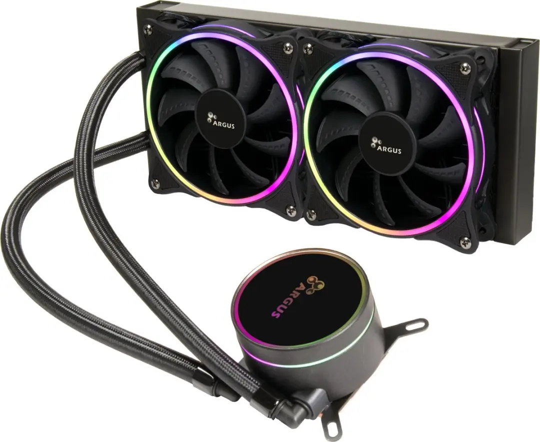 Inter-Tech LC-240 RGB Processor Koeler 12cm