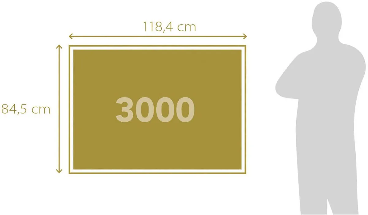 Clementoni Droom van Parijs Puzzel 3000 Stuks - Multicolor