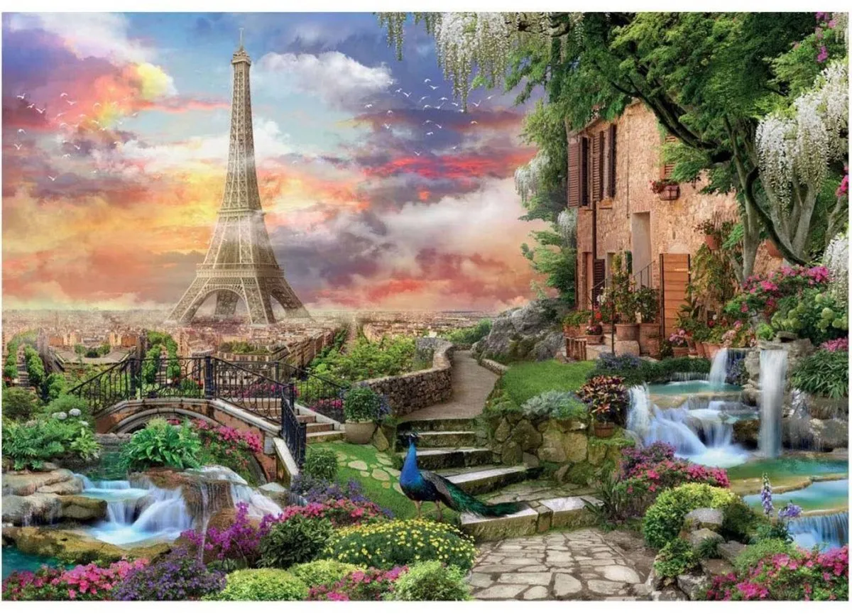 Clementoni Droom van Parijs Puzzel 3000 Stuks - Multicolor