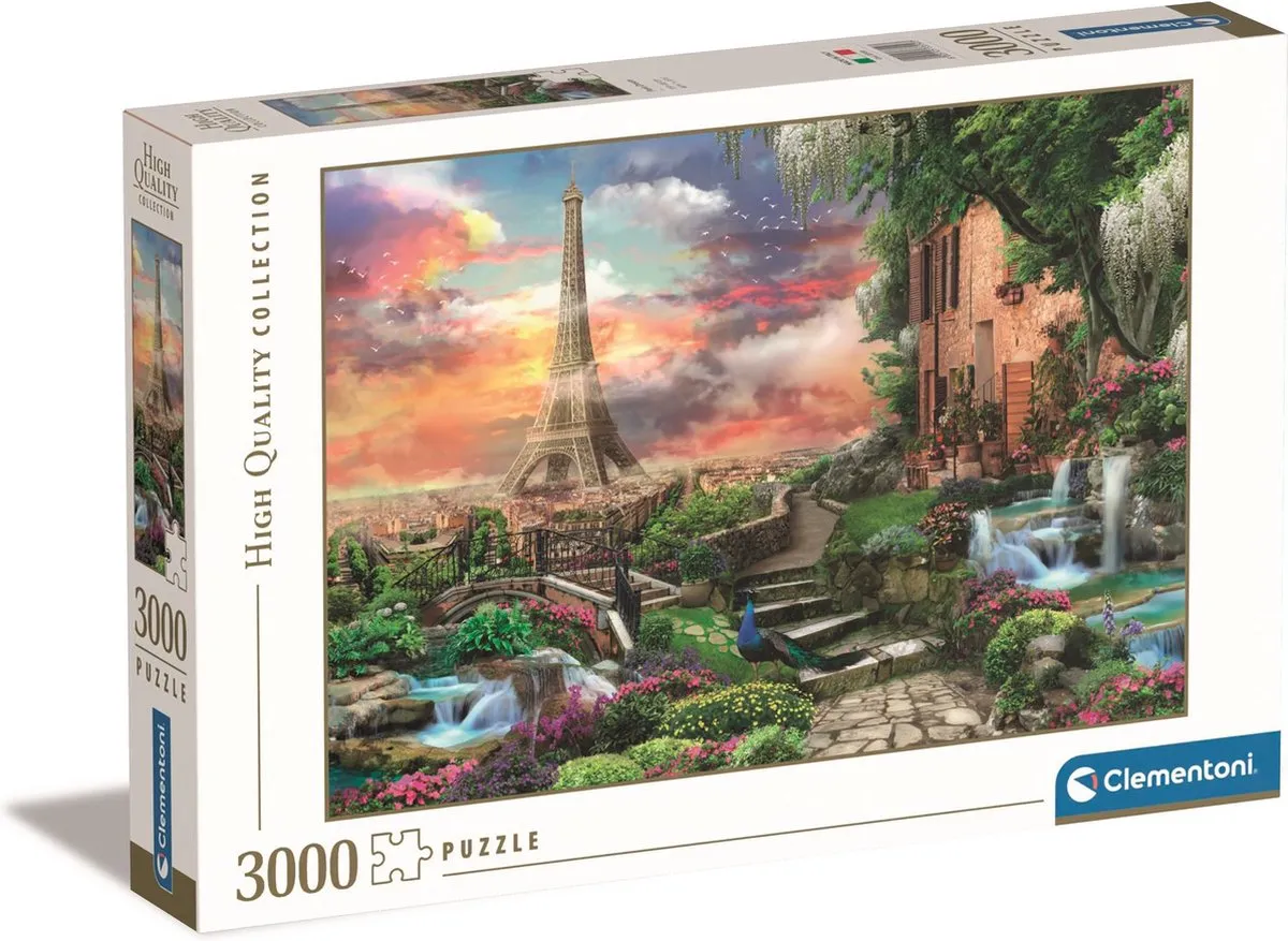 Clementoni Droom van Parijs Puzzel 3000 Stuks - Multicolor