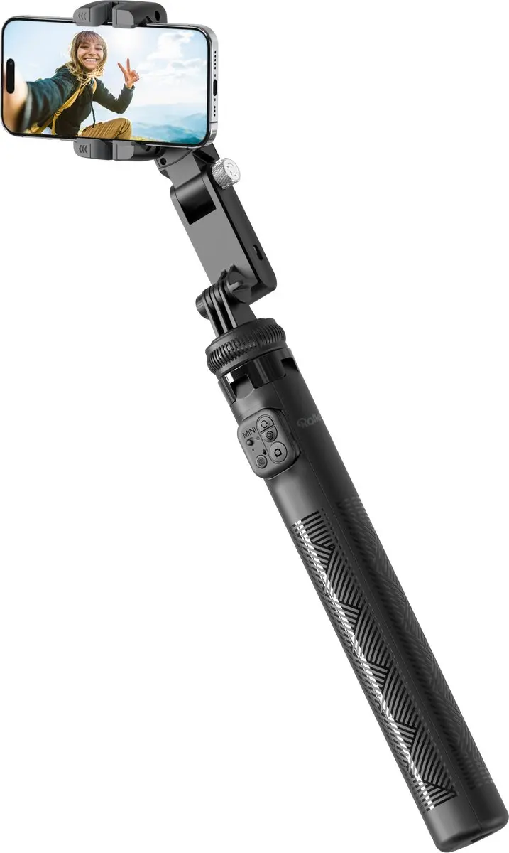 Rollei Ai Gimbal Easy Creator 4048805231560 - Smartphone Gimbal - Zwart - afbeelding 6 van 6