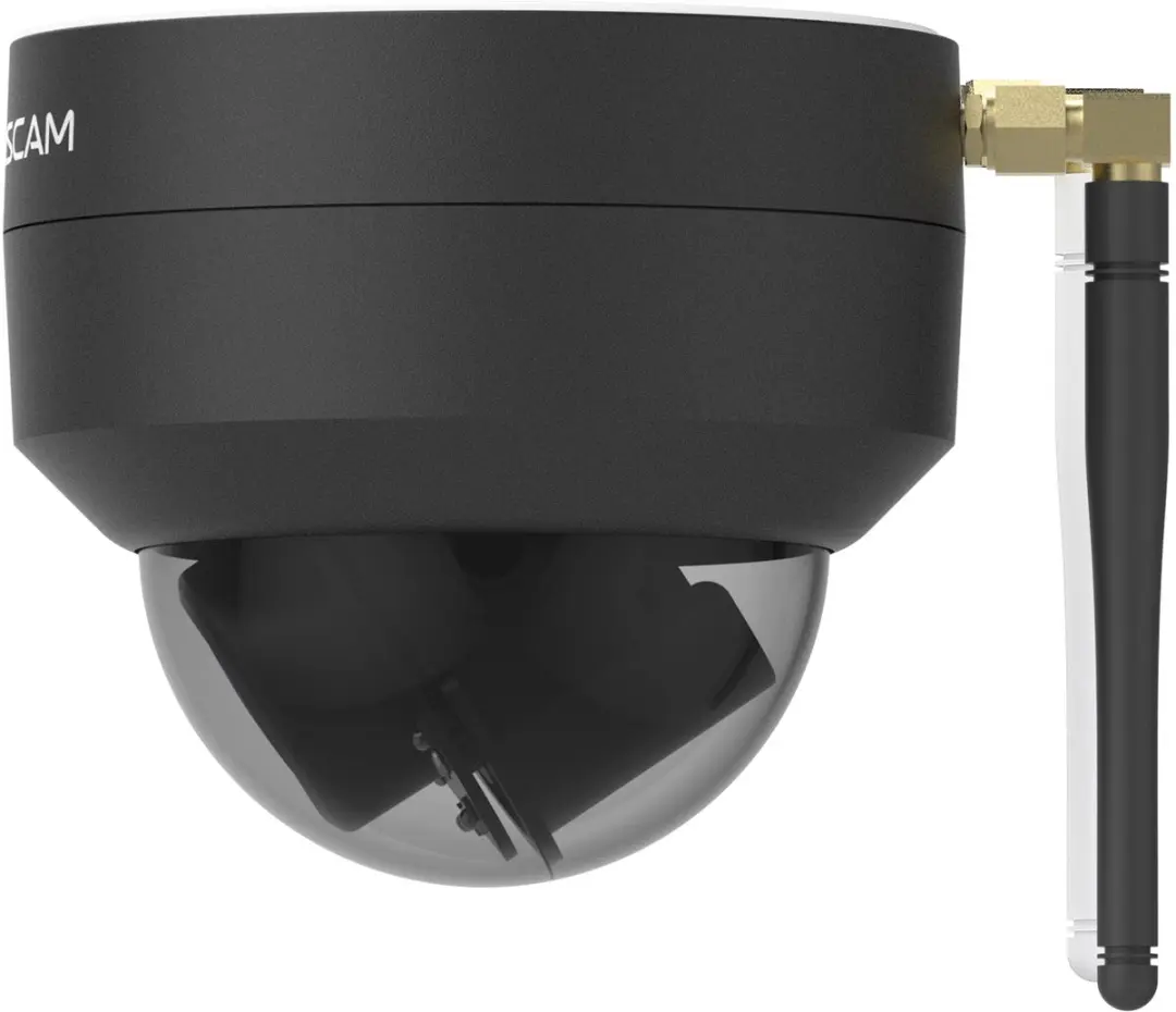 Foscam D4Z PTZ Beveiligingscamera 4MP - Zwart - afbeelding 6 van 6