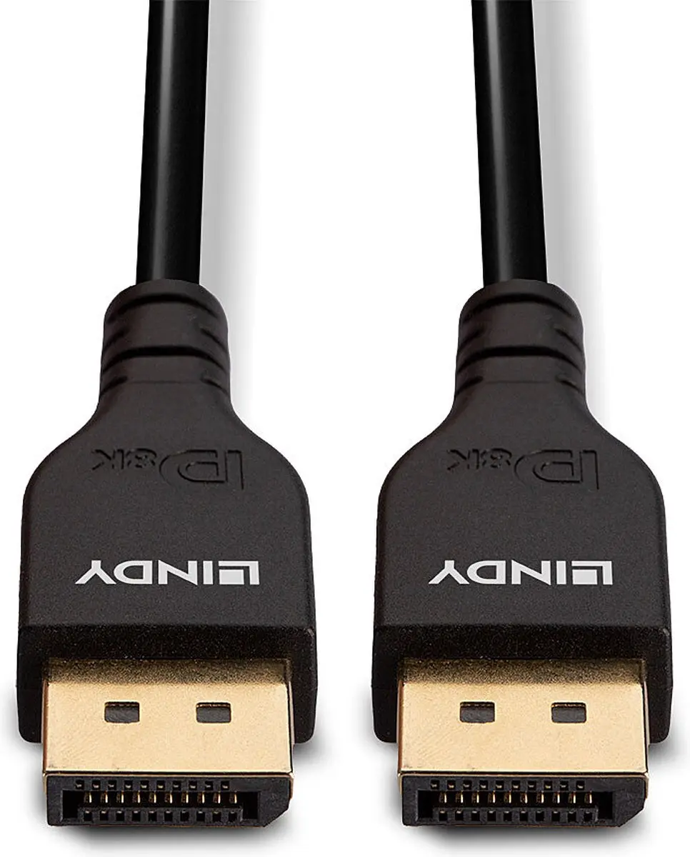 Lindy 36460 DisplayPort Kabel 0.5m - Zwart