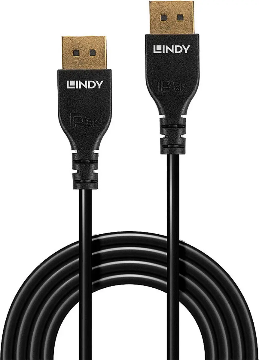 Lindy 36460 DisplayPort Kabel 0.5m - Zwart