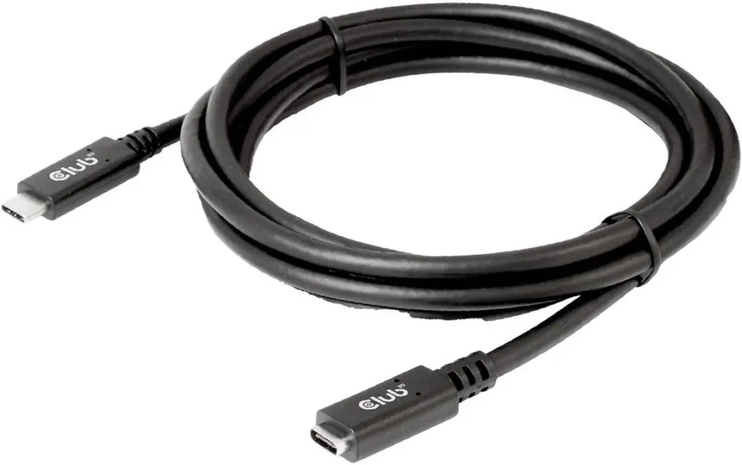 Club 3D USB-C Verlengkabel CAC-1529 5Gbps 60W 4K60Hz