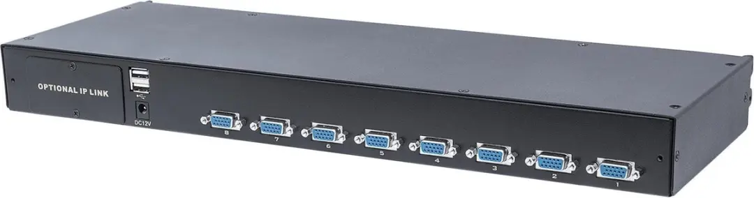 Intellinet 507776 KVM-switch - 2x USB 2.0 - Zwart