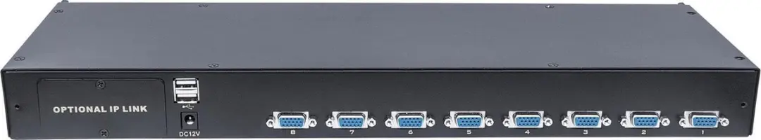 Intellinet 507776 KVM-switch - 2x USB 2.0 - Zwart