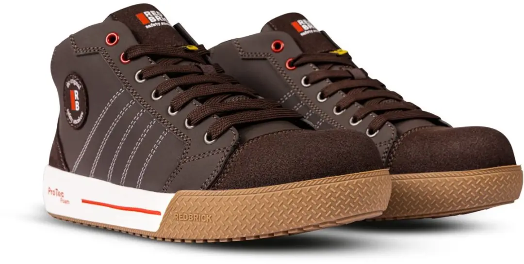 Redbrick Legend High S3s Werkschoen - Bruin 41