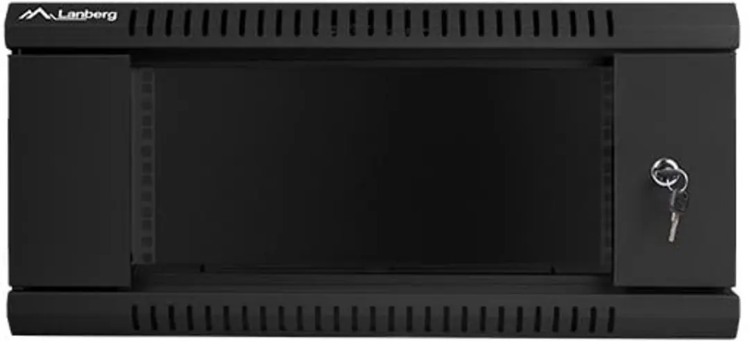 Lanberg WF01-6404-10B Wandrack 19 Inch 4U - 600x450mm Zwart - afbeelding 6 van 6
