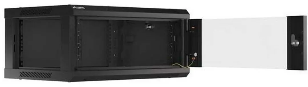 Lanberg WF01-6404-10B Wandrack 19 Inch 4U - 600x450mm Zwart