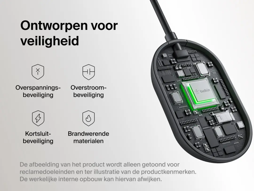 Belkin ConnectAir AVC024hqBK HDMI-adapter - USB-C naar HDMI 1080p60 - 40m - Zwart