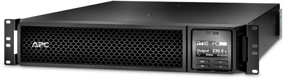 APC Smart-UPS On-Line SRT1500RMXLI - 1500VA - 6 Stopcontacten - Zwart