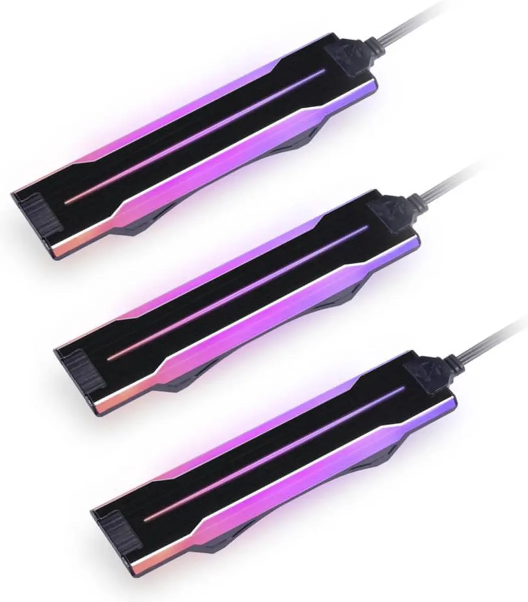 Lian Li UNI FAN P28ARGB-B LED-stripset - Zwart