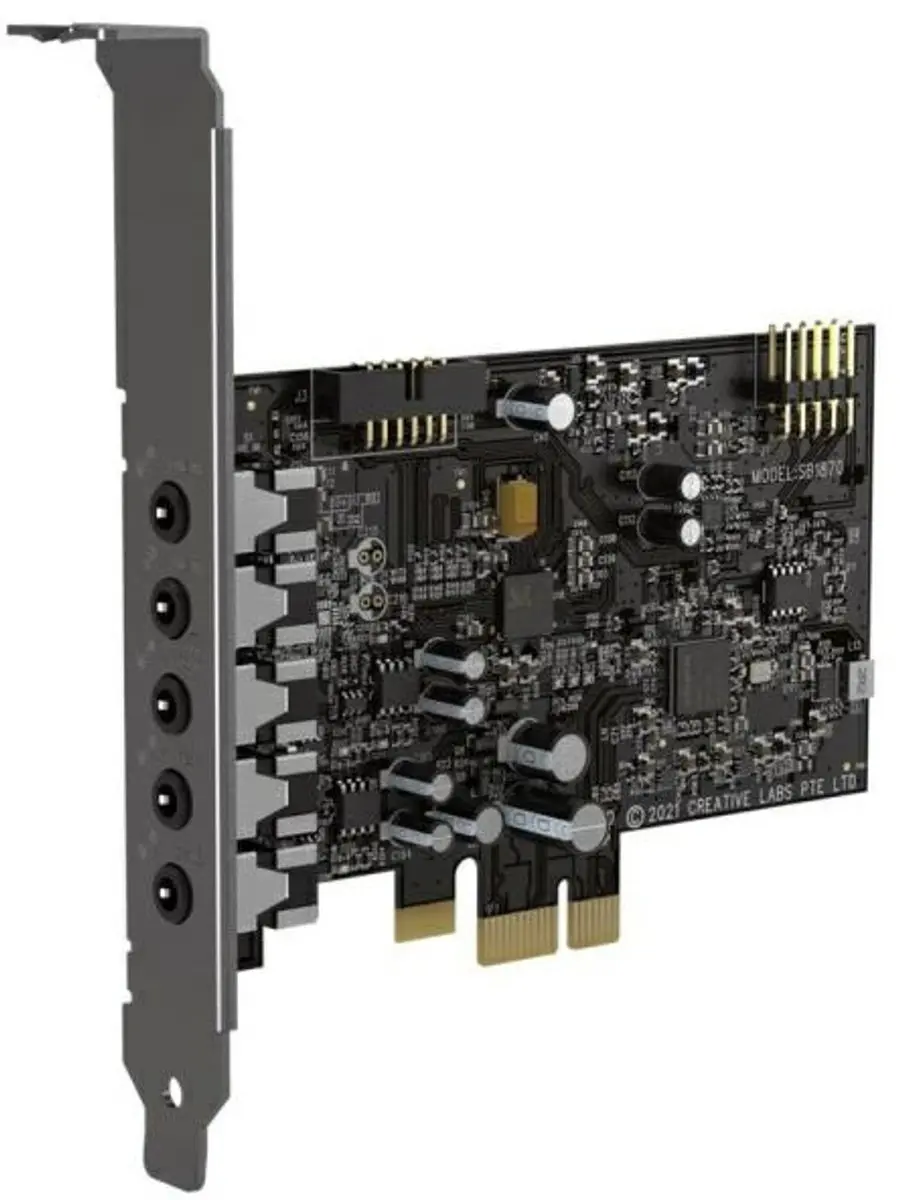 Creative Sound Blaster Audigy FX V2 Geluidskaart - Kleurloos