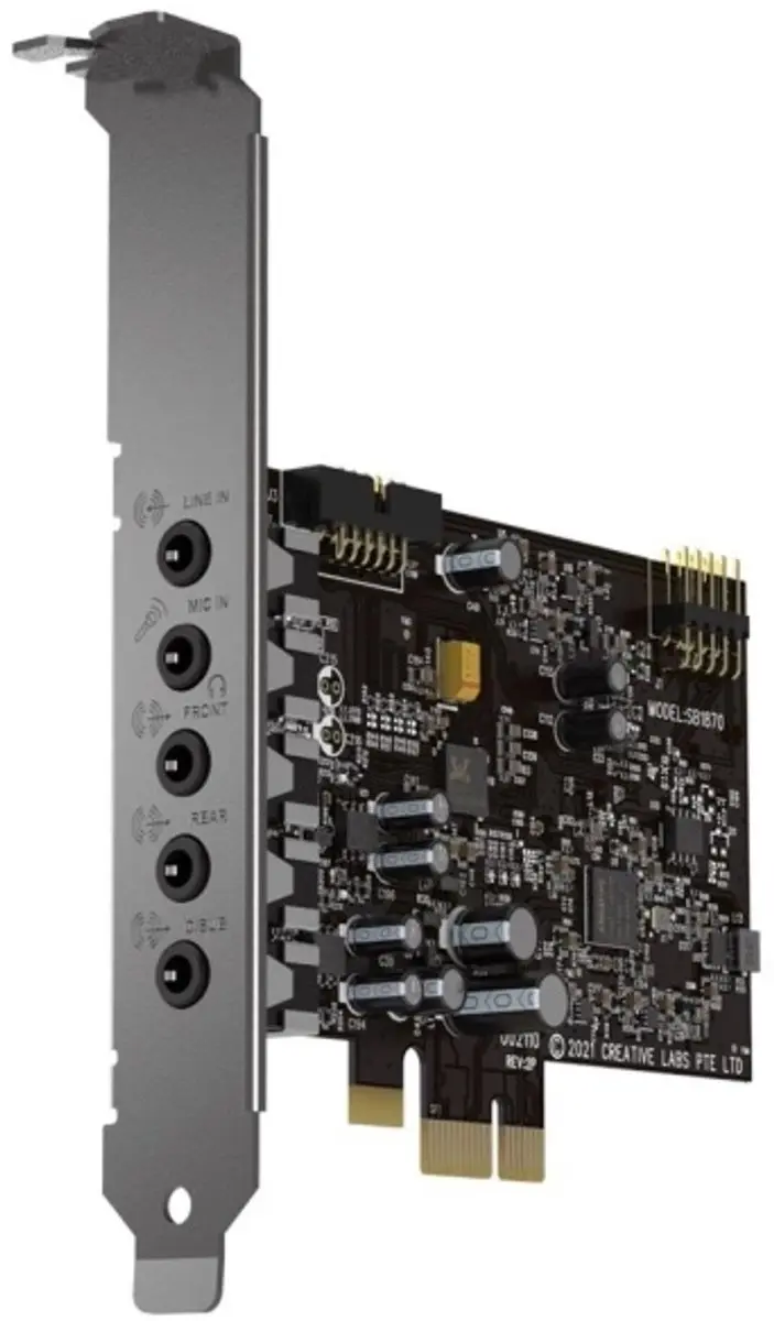 Creative Sound Blaster Audigy FX V2 Geluidskaart - Kleurloos
