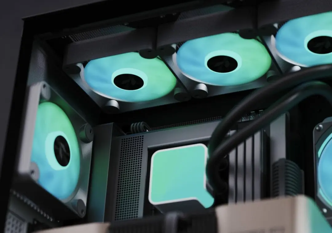 APNX C1 Mid-Tower Gaming Behuizing - Wit
