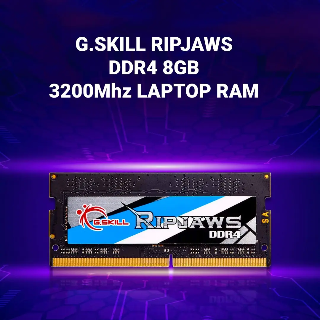 G.Skill Ripjaws F4-3200C22S-8GRS SODIMM RAM 8GB 3200MHz