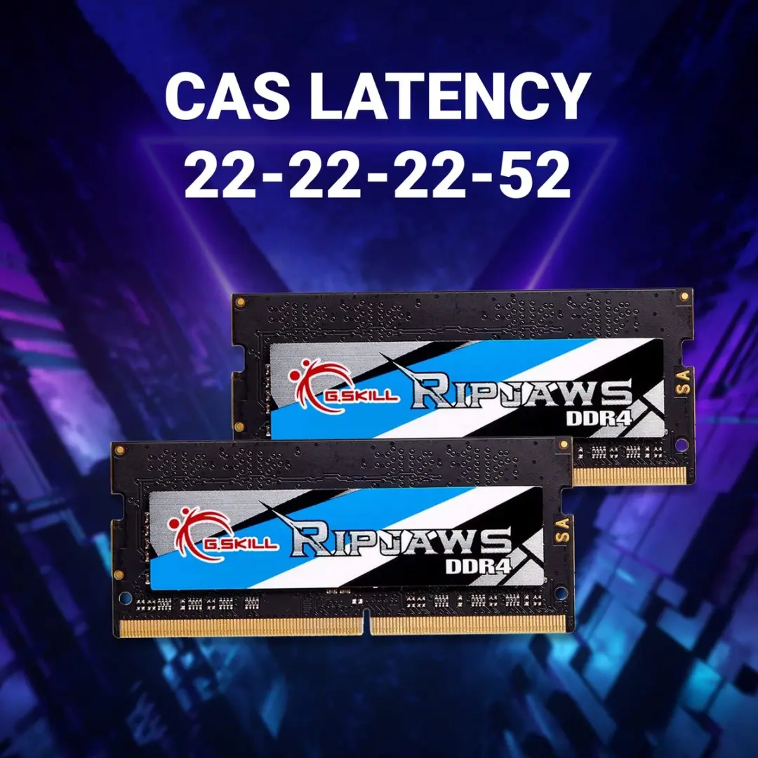 G.Skill Ripjaws F4-3200C22S-8GRS SODIMM RAM 8GB 3200MHz