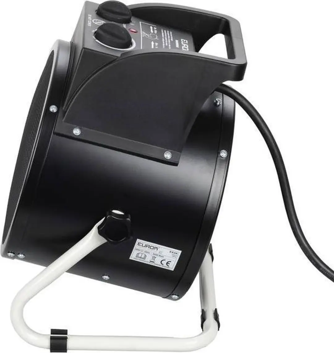 Eurom Keramische Ventilatorkachel 5000W 370217 - Zwart