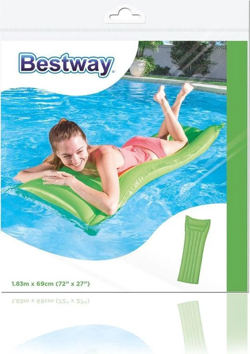 Bestway Opblaasbaar Zwembed 183x69cm - Groen