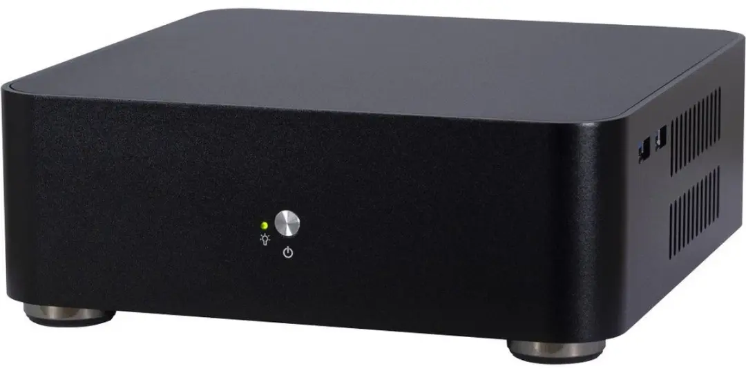 Inter-Tech ITX A60 Mini Tower 60W - Zwart